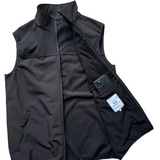 Fleece Lined Softshell Vest (Men’s, Black)