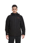 Fleece Lined Softshell Jacket (Men’s, Black)