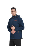 Fleece Lined Softshell Jacket (Men’s, Navy)