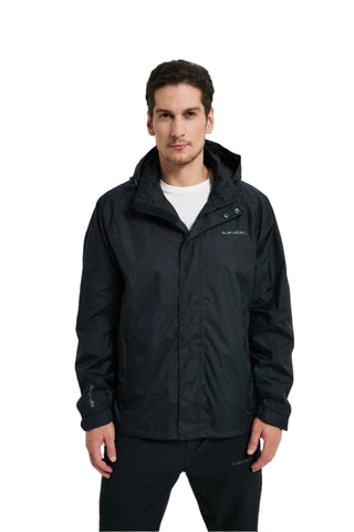 Rain Jacket with Taped Seam (Men’s, Black)