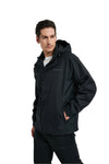 Rain Jacket with Taped Seam (Men’s, Black)