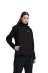 Fleece Lined Softshell Jacket (Women's, Black)