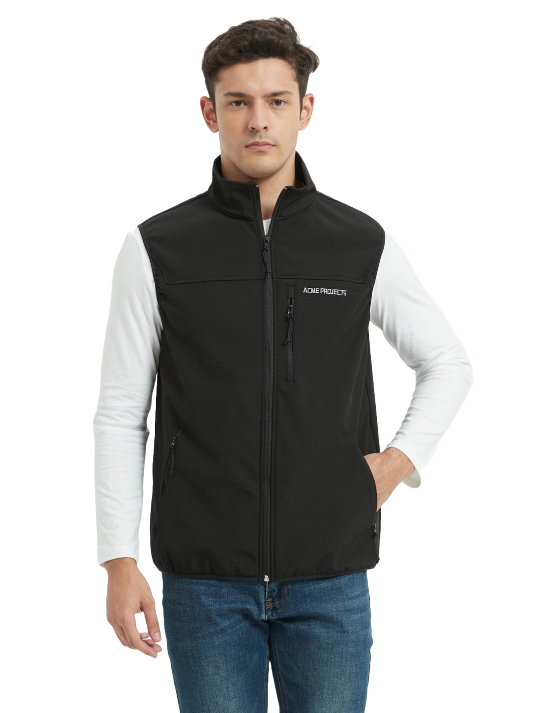 ACME PROJECTS ブラックジャケット L Amazon.com: Acme Projects Rain Jacket 100% Waterproof