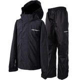Rain Suit (Jacket + Pants) (Kid's, Black)